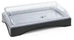 HENDI Rolltop-Display gek&uuml;hlt - GN 1/1, Set inkl. K&uuml;hlelement, 555x357x(H)175mm
