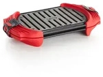 LEKUE Microwave grill rot 1 bis 2 Personen - Anderer Stahl L&eacute;ku&eacute; 25.2x14.8 cm