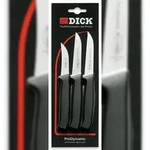 F. DICK K&uuml;chenmesser-Set ProDynamic 3-teilig (je 1x K&uuml;chenmesser mit/ohne