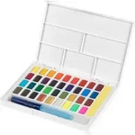 Faber Castell Aquarellfarben Farbkasten mit 36 Farben
