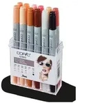 Marker Copic Ciao Set Hautfarben 12 St&uuml;ck