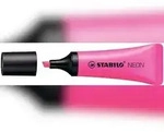 Textmarker Stabilo NEON, magenta, Strichst&auml;rke: 2-5mm, im Tubendesign