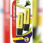 Textmarker - STABILO BOSS ORIGINAL - 2er Pack - gelb