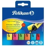 Pelikan Textmarker 490, 6er Etui, farbig sortiert
