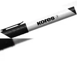 Kores Whiteboardmarker 3-5mm Keilspitze schwarz