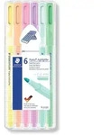 STAEDTLER 362 C, 6 St&uuml;ck(e), Limette, Minze, Pfirsich, Pink, Violett, Gelb,