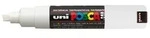 UNI MITSUBISHI POSCA PC-8K Wei&szlig;er Marker mit breiter, abgeschr&auml;gter Spitze (8...