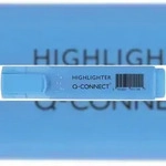 Q-Connect&reg; KF01114 Textmarker - ca. 2 - 5 mm - blau