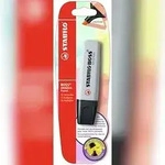 Textmarker - STABILO BOSS ORIGINAL Pastel - Einzelstift - seidengrau