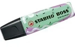 STABILO Textmarker Boss Original Pastel Hauch von Minzgr&uuml;n Packung mit 10...
