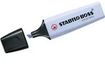 STABILO Textmarker Boss Original Pastel Wolkenblau Packung mit 10 St&uuml;ck