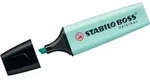 STABILO Textmarker Boss Original Pastel zartes T&uuml;rkis Packung mit 10 St&uuml;ck