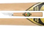 Kirschen Kerbschnitzmesser, schmale Klinge, schr&auml;ge Schneide