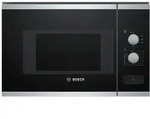Bosch BFL520MS0 Serie 4 Einbau-Mikrowelle 20L &ndash; Schwarz/Edelstahl & LED-Beleuchtung