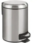 WENKO Kosmetik Treteimer Mod. Leman Easy Close Edelstahl 3L