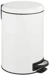 WENKO Treteimer Mod. Leman Easy Close Wei&szlig; 12 L