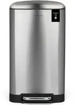 Les Collectors Tret-M&uuml;lleimer N&deg;712 / Edelstahl / silber / 30 L / herausnehmbarer