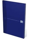 OXFORD Office Essentials Notizbuch DIN A4 Kariert Gebunden Pappe Blau Nicht