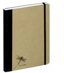 Notizbuch A5 Pur, 192 Seiten, kariert, natur