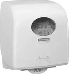 AQUARIUS 7955 Handtuchrollenspender Kunststoff Abschlie&szlig;bar Manuell Wei&szlig;