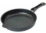 Induktionspfanne 28 cm &Oslash;, H&ouml;he 5 cm flach, mit abnehmbarem Stiel