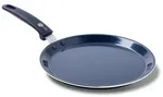 Cr&ecirc;pepfanne Essentials 28 cm - Schwarz Rund Keramik Greenpan 45.5x cm