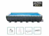 Intex Swimmingpool-Set Ultra XTR Frame Rechteckig 732 x 366 x 132 cm
