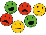 Legamaster Magnet Emoticon 7-123304 sort 50mm 6 St./Pack.