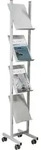 helit Prospektst&auml;nder H6813399 4xDIN A4 silbergrau