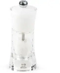 PEUGEOT Salzm&uuml;hle MOL&Egrave;NE 14cm Wei&szlig; Acryl-ABS Stahlmahlwerk Gew&uuml;rzm&uuml;hle