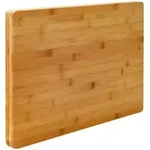 eyepower 3 cm dickes XL Schneidebrett 50x35cm Bambus Holz Schneidbrett Holzbrett