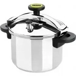 Monix Schnellkochtopf M530004/ &Oslash;24Cm/ 10L/ Edelstahl/ Geeignet f&uuml;r Induktion