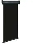 vidaXL Balkon-Seitenmarkise 85x250 cm Schwarz