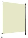 vidaXL Au&szlig;enrollo 200 x 270 cm Creme