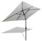 vidaXL Sonnenschirm 200 x 300 cm Sandwei&szlig; Rechteckiges Modell Calypso Classic