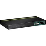 TRENDnet TPE-TG160g 16-Port PoE+ Switch GREENnet Gigabit 246W