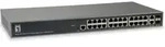 LevelOne gemanaged L3 Gigabit Ethernet 10/100/1000 Schwarz Netzwerk-Switch 24 x RJ-45
