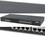 Intellinet 16-Port Gigabit Ethernet PoE+ Switch, 16 x PoE ports, IEEE 802.3at/af