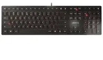 Cherry KC 6000 Slim Keyboard PN Layout USB schwarz