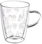 GR&Auml;WE Thermotasse mit Henkel, 300 ml, Sommer, Serie Thermohome