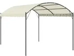 vidaXL Pavillon Stoff Creme