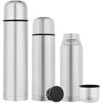 GR&Auml;WE Isolierflaschen-Set 3-teilig silber