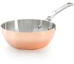 de buyer konische sauteuse / schmorpfanne prima matera &oslash; 24cm