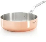 de buyer gerade sauteuse / schmorpfanne prima matera &oslash; 16cm