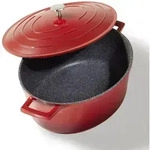 STONELINE&reg; Gourmet Br&auml;ter 32x25 cm mit Deckel, Backofen und Induktion geeignet,