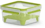 Emsa Sandwichbox Clip & Go XL, Brotdose, Sandwichdose, mit Einsatz, Kunststoff,