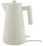 pliss&egrave;, wei&szlig;er elektrischer wasserkocher, alessi