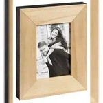 walther + design Laois Portraitrahmen, braun/schwarz, 13 x 18 cm