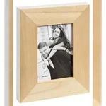 walther + design Laois Portraitrahmen, braun/weiss, 13 x 18 cm
