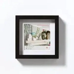 walther + design Stockholm 3D Holz Bilderrahmen 20x20 cm SCHWARZ